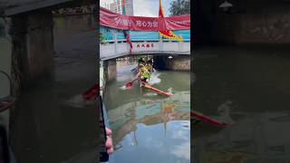 You Won't Believe This Crazy Dragon Boat Race In China 🤯 #China #Shorts