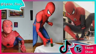 😂MELHORES VÍDEOS DO HOMEM ARANHA DO TIKTOK #4 - (@spider_slack