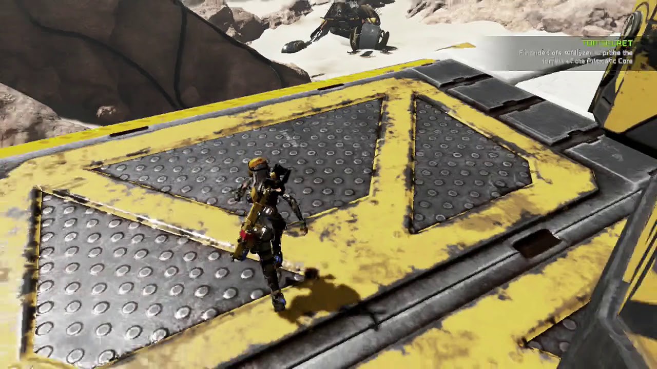 Recore Lonely Basin How To All Caches High Up At The Repository Blitz Youtube