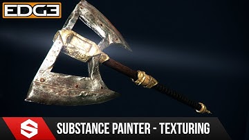 #4 Game Axe Asset Creation Series - Substance Painter Texturing HD