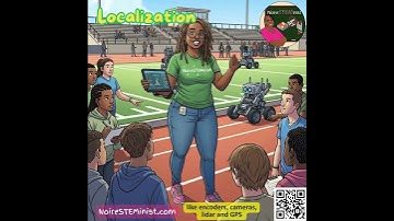 🎓 NoireSTEMinist® Tutorials: Localization #Robotics #NoireSTEMinist #RoboticsEngineer #Engineering