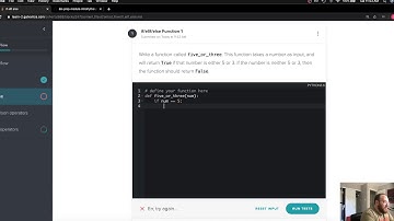 Python: Control Flow - if/elif/else - Challenge #1