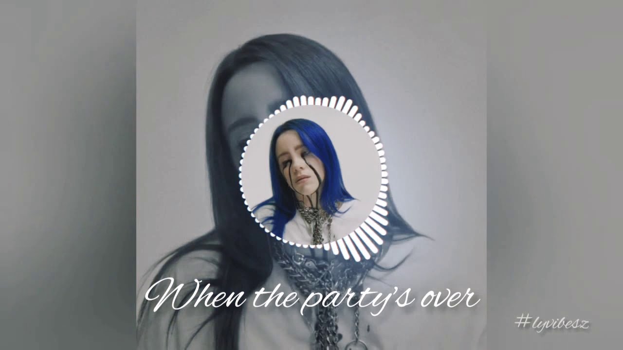 Billie Eilish - When the party's over(Lyrics Video) Audio [Bass Boosted]