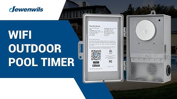 Tips to Wire DEWENWILS WIFI Outdoor Pool Timer to Smart Control Your Swimming Pool HOWT01D