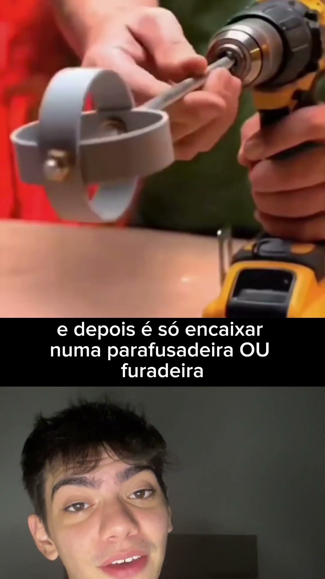 Misture tinta fácil! ? Use cano PVC e uma furadeira pra criar seu próprio misturador caseiro. ?