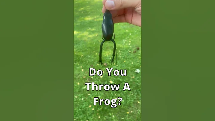 Do YOU Throw A Frog While Bass fishing? #shorts