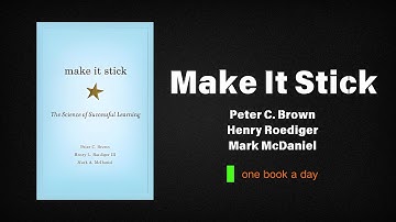 Make It Stick: Science Reveals Learning Truths and Methods.(TheCuriousCodex)