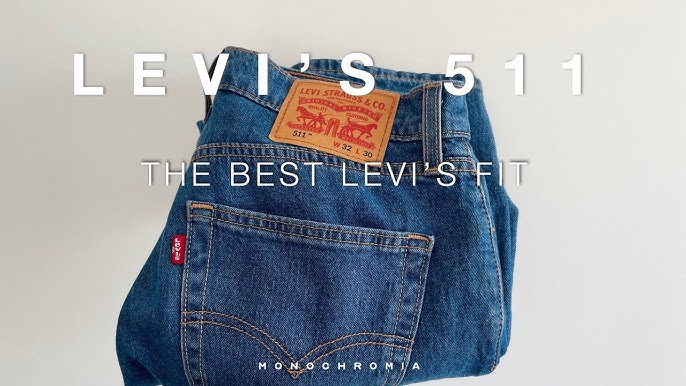 Levis 511 Jeans VS 512 Leg Opening Difference REVIEW! - Slim Fit VS Slim  Taper Jeans for Men (2020) - YouTube