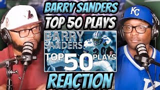 Barry Sanders - Top 50 Plays (REACTION) #barrysanders #reaction #trending