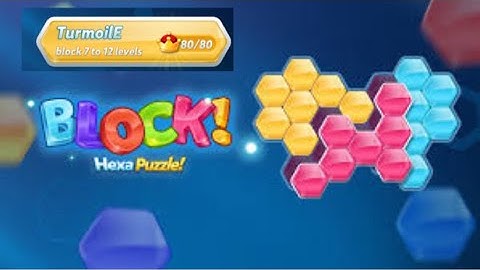 Block! Hexa Puzzle iOS gameplay (TurmoilE) #blockhexapuzzle #iosgames #games #turmoil 