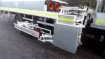 Traf-tech UK meter tall cone machine collecting