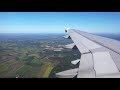 Air France Airbus A318 / Paris CDG to Hamburg / Tour Hamburg, Bremen, Lübeck / 4K Video