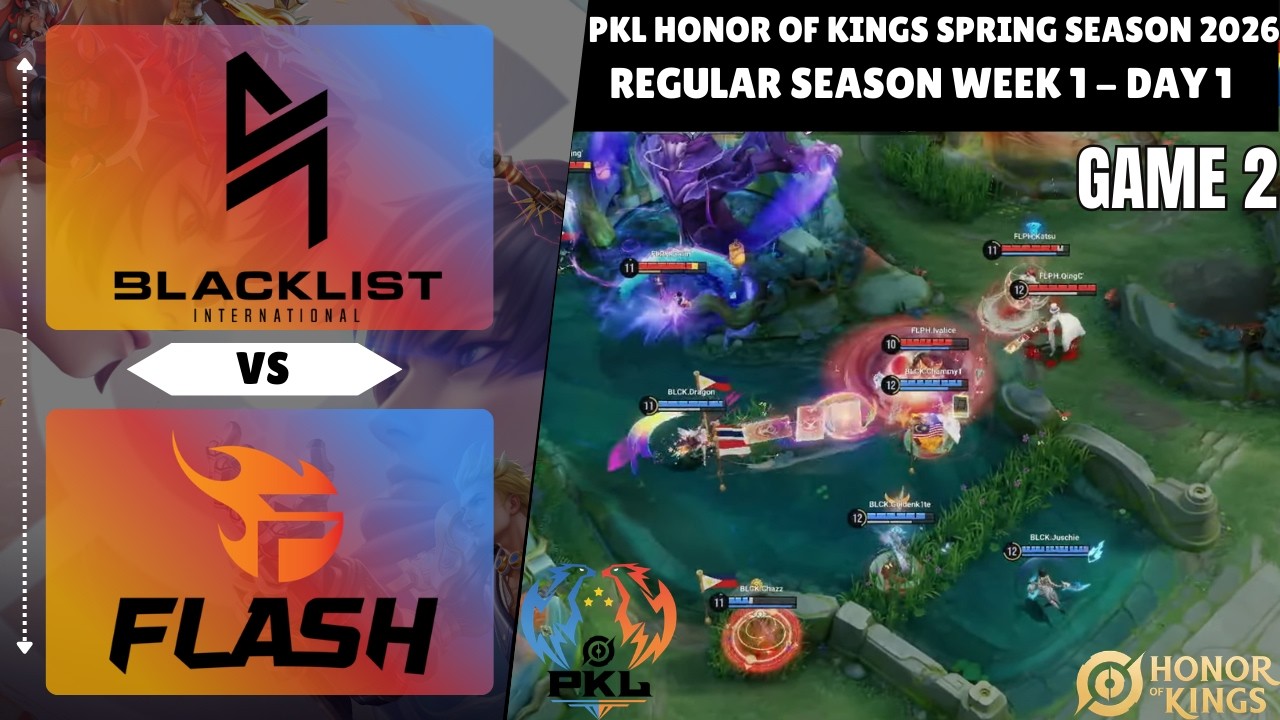 BLCK vs FLPH | GAME 2 | HIGHLIGHTS | PKL HOK  Season 2026 | Regular Season Week 1 - Day 1