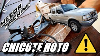 COMO CAMBIAR CHICOTE DE FRENO DE EMERGENCIA | FRENO DE MANO | FORD RANGER