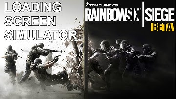 Loading Screen The Game - (Rainbow Six: Siege)