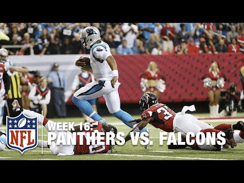 Cam Newton Scores Untouched, Gives Young Panthers Fan Dap | Panthers vs. Falcons | NFL