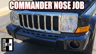 JEEP COMMANDER HEMI NOSE JOB - BUMPER, BUMPER COVER, HEADLIGHTS, FOG LIGHTS & GRILL REPLACEMENT. by Project Dan H 4,938 views 11 months ago 20 minutes