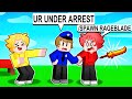 My Little Brother Was CHEATING, So I Called The COPS.. (Roblox Bedwars)