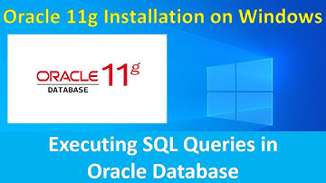 Oracle database Installation (11G XE)