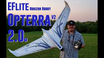Eflite - Opterra 2.0m - Unbox, Build, Radio Setup, & Maiden Flights