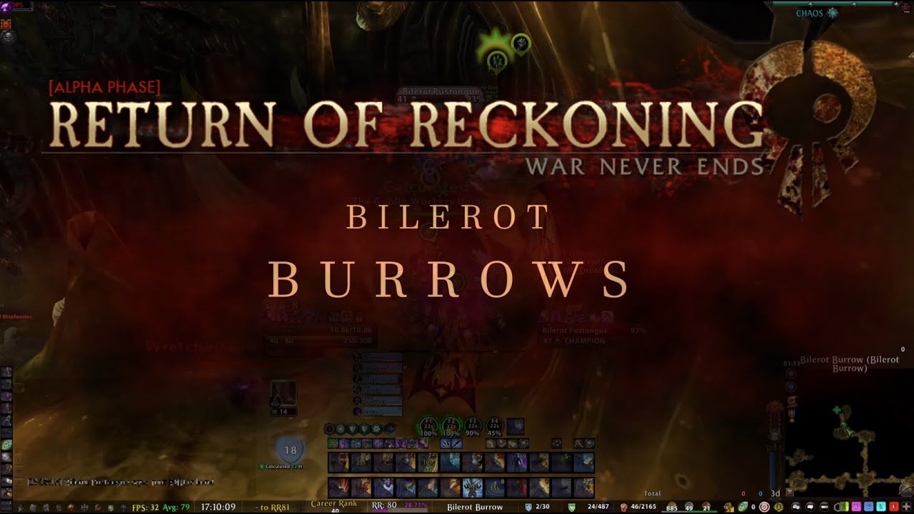 Bilerot Burrows Tank Guide - Warhammer Online RoR Dungeon