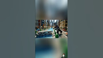 Giant Ant-Man Lifts a Bus in Epic LEGO City! 🐜🚌 #LEGO #AntMan #Marvel,#StopMotion #Brickfilm #marvel