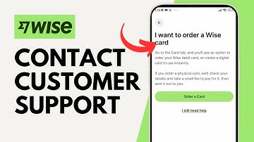 How to Contact Wise Customer Support from the App