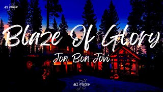 Jon Bon Jovi - Blaze Of Glory (Lyrics) chords