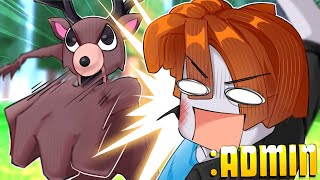 Giving Admin Commands To The Deer From 99 Nights In The Forest... Roblox