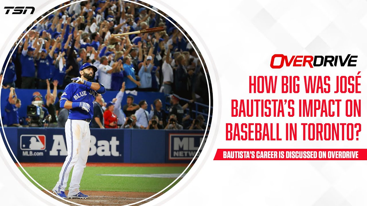 How Big Was José Bautista's Impact on baseball in Toronto? | Overdrive - Aug 9th - Part 1