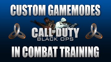 Black Ops Glitches: New Custom Game Modes In Combat Training Glitch