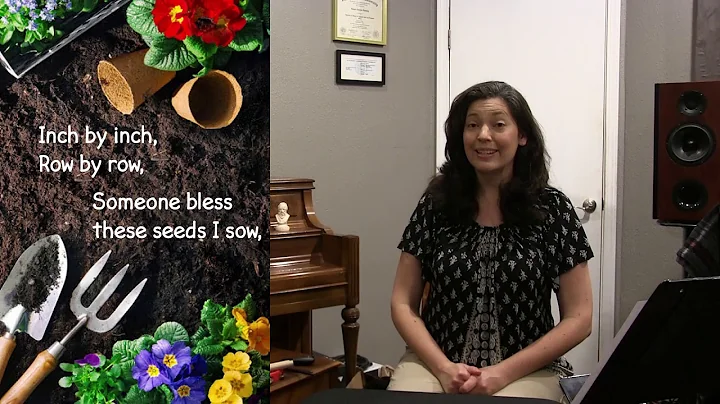 Garden Song Verse 1 Lesson
