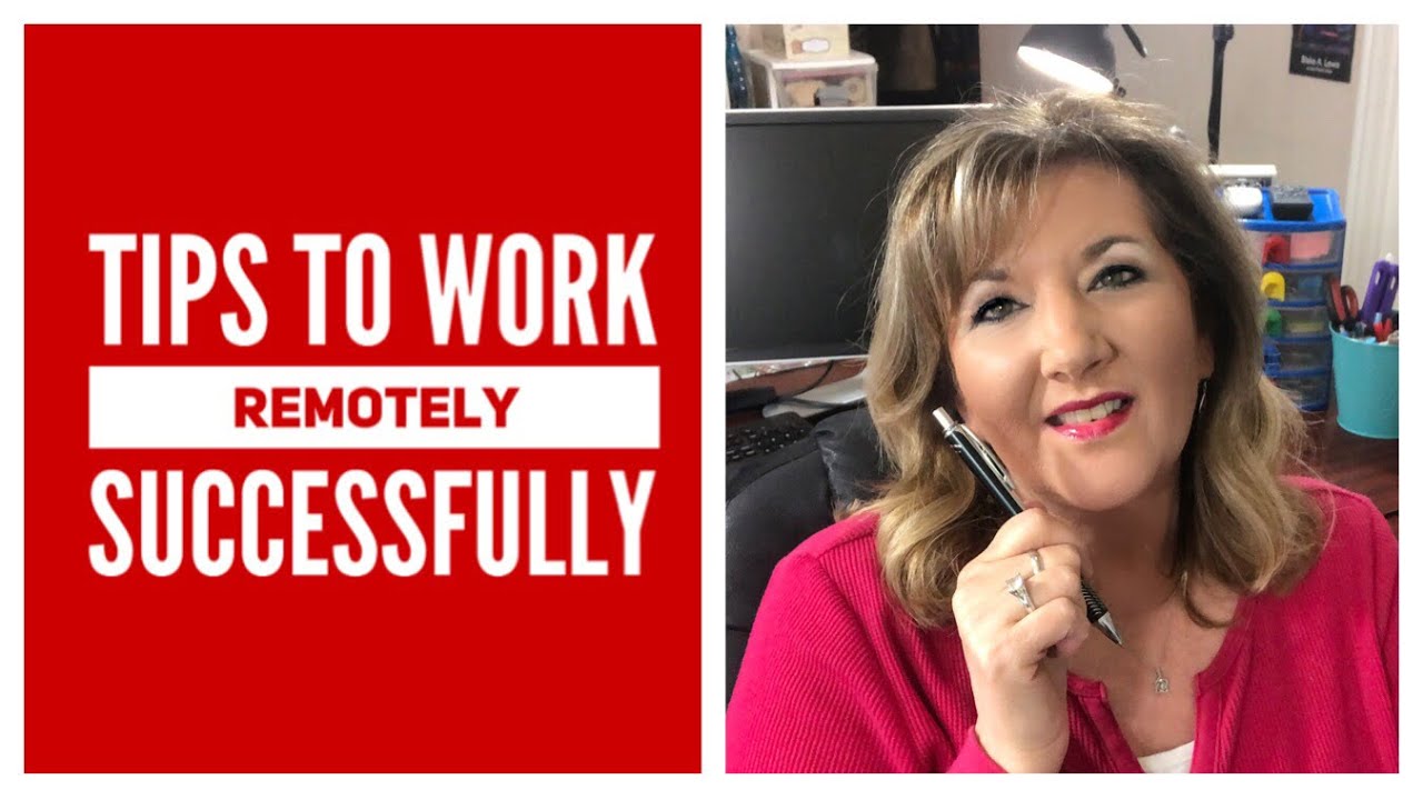 Tips to Work Remotely Successfully - YouTube