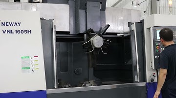 Neway CNC Vertical Lathe VNL1605H w/ 4 Station Electric Turret