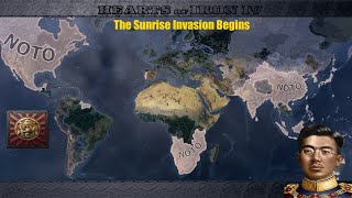 Hoi4 Japan Sunrise Invasion Achievement Run screenshot 1