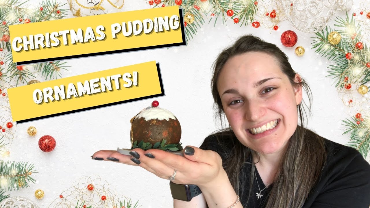 Diy Christmas Pudding Ornaments How To Make Beautiful Fake 