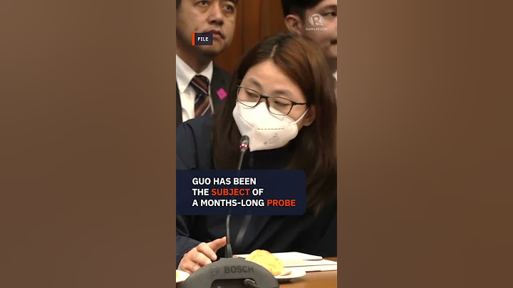 DFA cancels Alice Guo’s Philippine passport