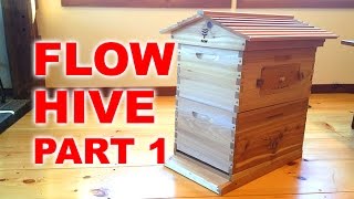 FLOW HIVE Un-boxing and Assembly - Novice Beekeeping Part 1