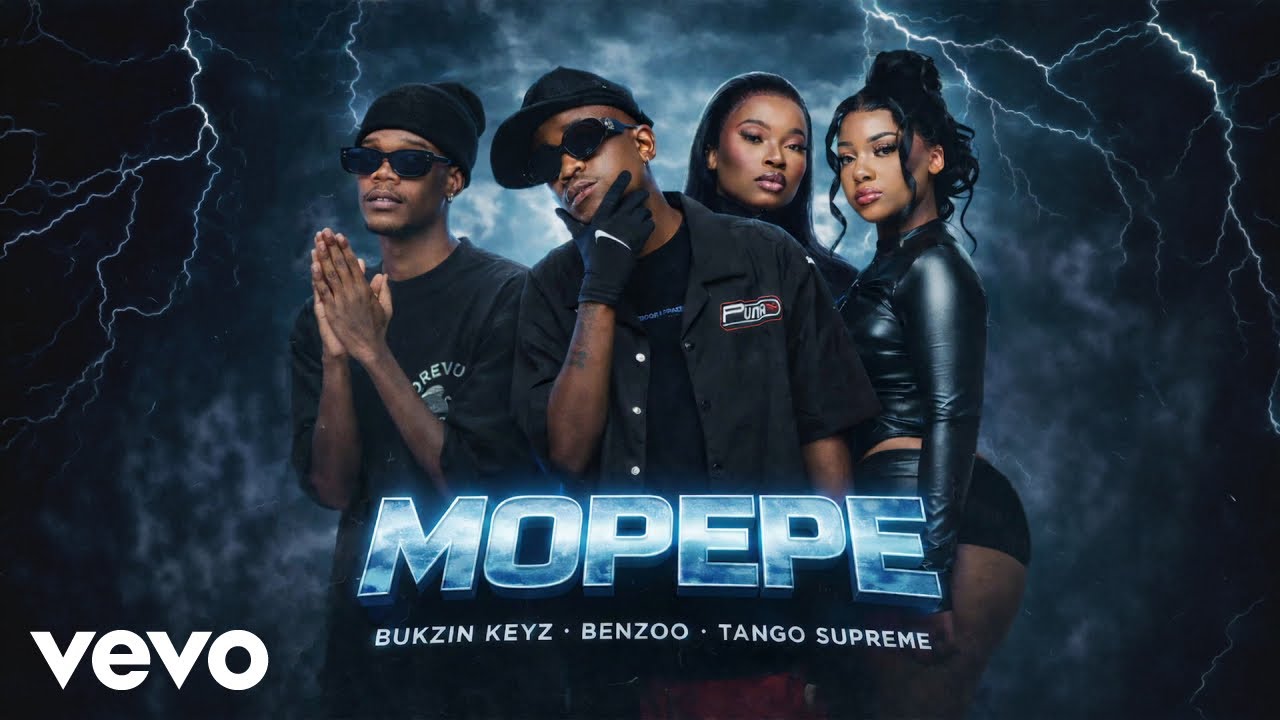 Bukzin Keyz, Benzoo, Tango Supreme - Mopepe (Visualizer)