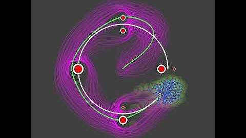 2D Flocking Simulation - Case 05c