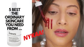 Finally! Best of The Ordinary Skincare From Nykaa top 5 must haves! Deciem best of beauty 2022