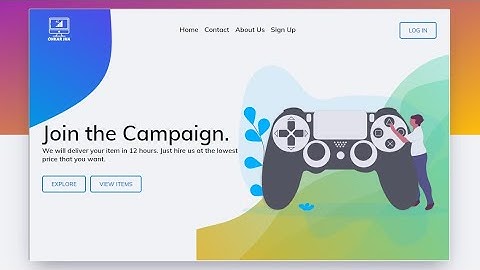 [ WITH SOURCE CODE ]😍 Amazing landing page using only HTML and CSS