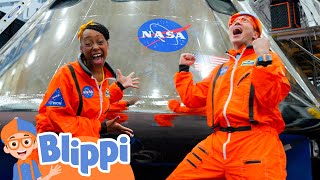 blippi and meekah race to the moon blippi full episodes learning videos with blippi