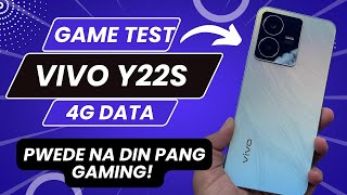 vivo Y22s GAME TEST USING 4G DATA -  PWEDE NA DIN PALA PANG GAMING!