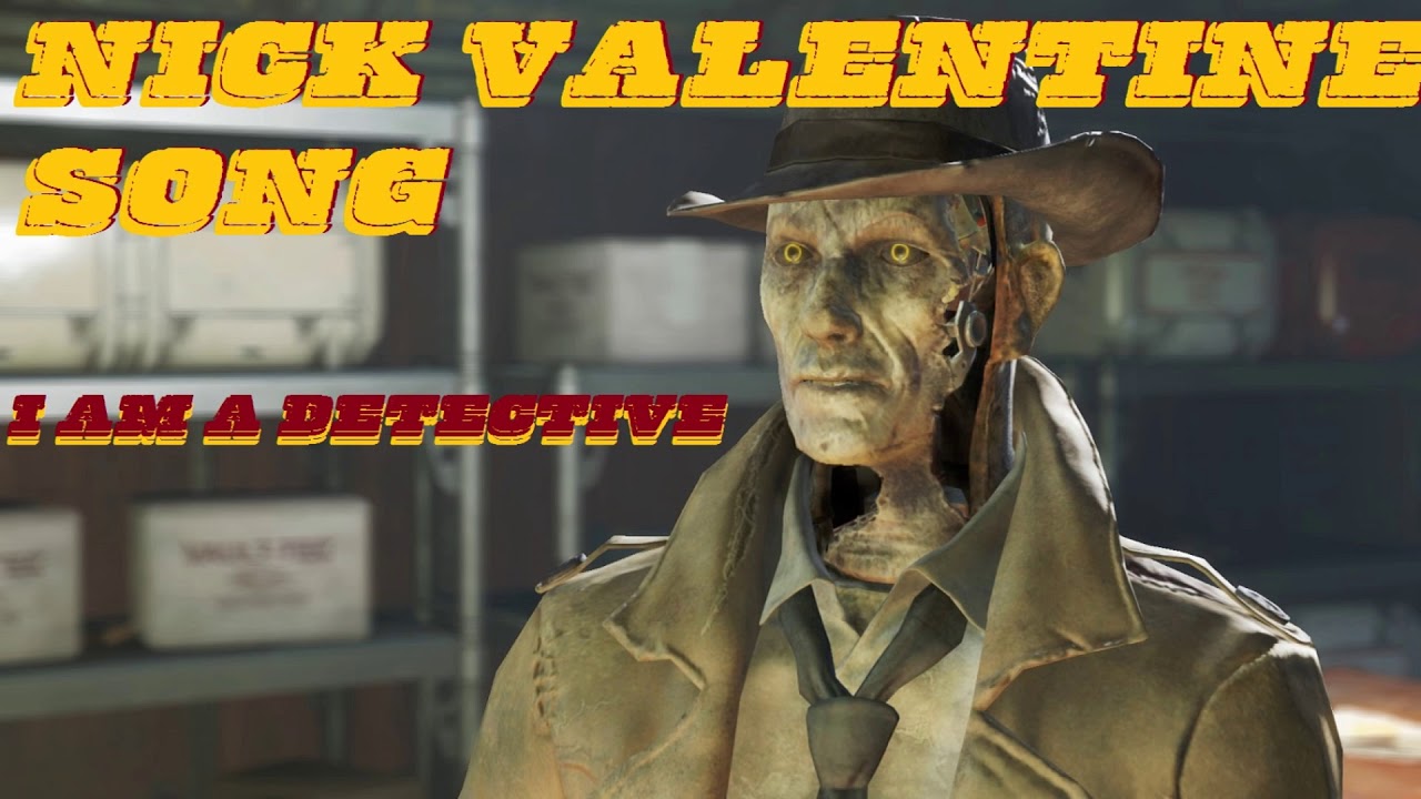 Валентайн Fallout 4. Fallout 4 Nick Valentine. Валентинки фоллаут. Fallout Nick Valentine 3d Sculpt 1:6 svale.