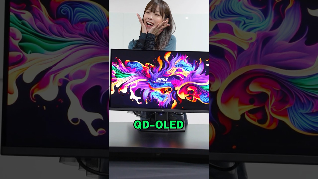 MPG 271QR QD-OLED X50 開封！ #msi #gaming #fyp #ゲーム #ゲーミングモニター