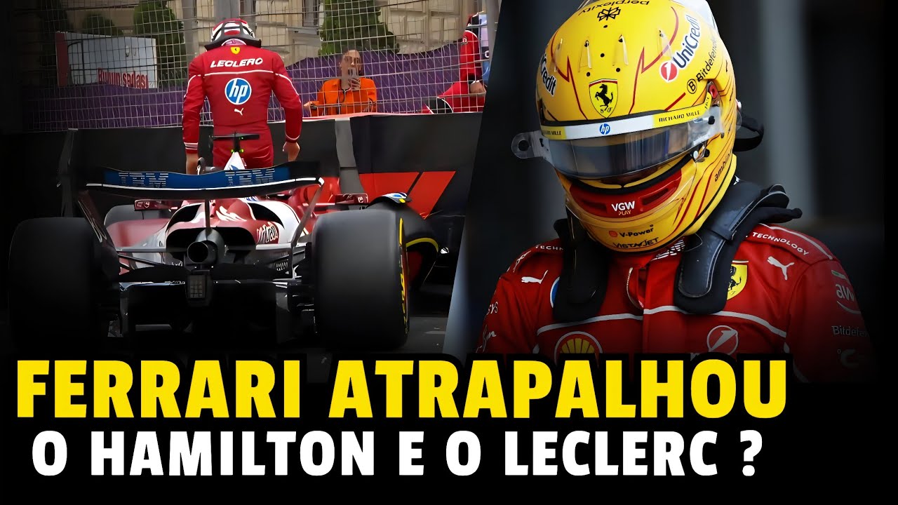 Hamilton E Leclerc Atrapalhados Pela Estrategia Da Ferrari | Gp Do Azerbaijão | Formula 1