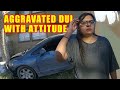 Bodycam DUI Arrest - 23-Year-Old Woman Cops An Attitude When Asked to Perform Sobriety Tests