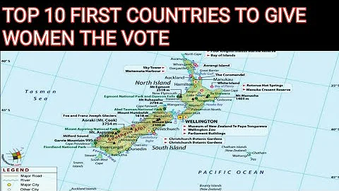 TOP 10 FIRST COUNTRIES TO GIVE WOMEN THE VOTE
