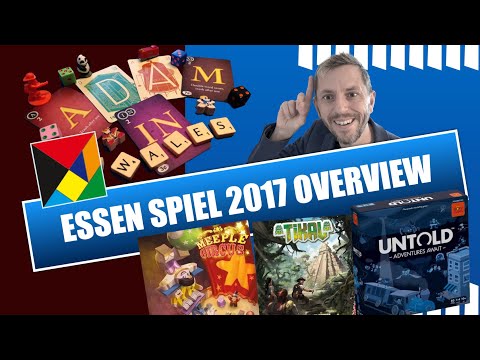 Looking back at Essen Spiel 2017: Games!!!